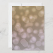 Eleganter 80. Geburtstag für sie Einladung (Rückseite)