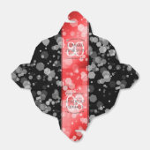 Eleganter 80. Ruby Wedding Jubiläum Geschenkschachtel (Ungefaltet)