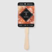 Eleganter 8. Geburtstag der Bronze Fächer (Vorderseite)