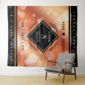 Eleganter 8. Geburtstag der Bronze Wandteppich (Beispiel (Horizontal))