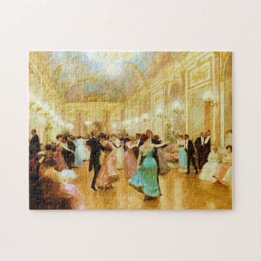 Eleganter Abend (Tanz im Palastball) Puzzle (Horizontal)