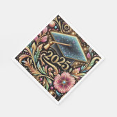 Eleganter Abschluss 2025 Design 2 Serviette (Ecke)
