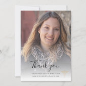 Eleganter Abschluss 2025 Krankenpflege Dankeskarte (Vorderseite)