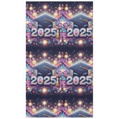 Eleganter Abschluss 2025 Tischdecke (Vorderseite)