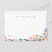 Eleganter Abschluss Begleitkarte (Vorderseite)