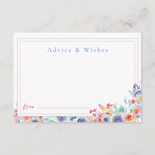 Eleganter Abschluss Begleitkarte (Vorderseite)