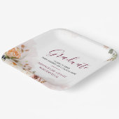 Eleganter Abschluss Bloral Bloom Grad Party Pappteller (Gewinkelt)