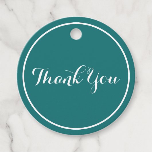 Eleganter Abschluss Celebration Green und White Geschenkanhänger (Vorderseite)