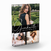 Eleganter Abschluss Collage Keepake Fotoblock (Links)