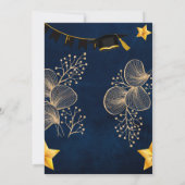 Eleganter Abschluss Einladung (Rückseite)