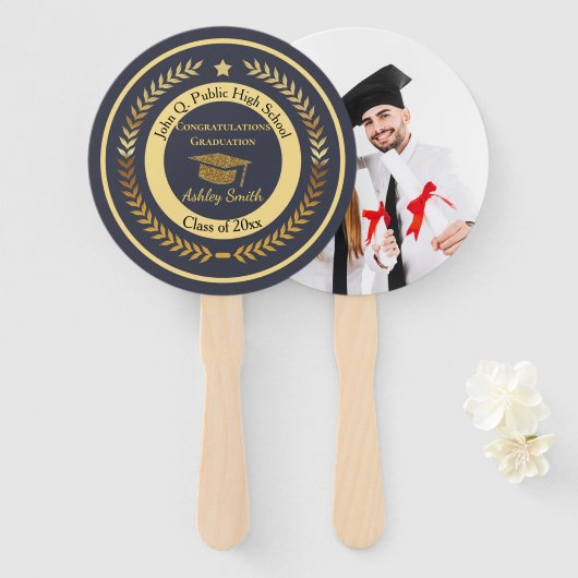 eleganter Abschluss Fächer (Vorne und Hinten)