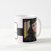 Eleganter Abschluss Foto Collage Tasse (VorderseiteRechts)