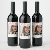 Eleganter Abschluss Foto Weinkeller und Weine Weinetikett (Flaschen)