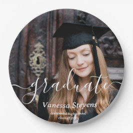 Eleganter Abschluss für benutzerdefiniertes Skript Pappteller