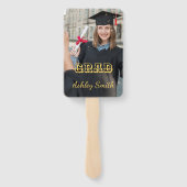 eleganter Abschluss Hand Fan Fächer (Rückseite)