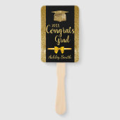 eleganter Abschluss Hand Fan Fächer (Vorderseite)