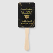 eleganter Abschluss Hand Fan Fächer (Vorderseite)