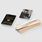 eleganter Abschluss Hand Fan Fächer (Non-assembled)