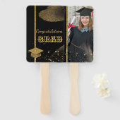 eleganter Abschluss Hand Fan Fächer (Vorne und Hinten)