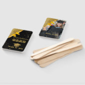 eleganter Abschluss Hand Fan Fächer (Non-assembled)