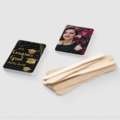 eleganter Abschluss Hand Fan Fächer (Non-assembled)