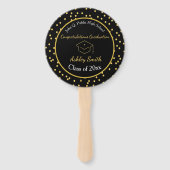 eleganter Abschluss Hand Fan Fächer (Vorderseite)