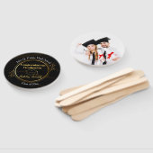 eleganter Abschluss Hand Fan Fächer (Non-assembled)