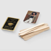 eleganter Abschluss Hand Fan Fächer (Non-assembled)