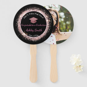 eleganter Abschluss Hand Fan Fächer
