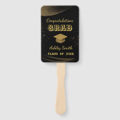 eleganter Abschluss Hand Fan Fächer (Vorderseite)