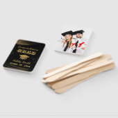 eleganter Abschluss Hand Fan Fächer (Non-assembled)