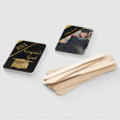 eleganter Abschluss Hand Fan Fächer (Non-assembled)