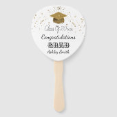 eleganter Abschluss Hand Fan Fächer (Vorderseite)