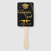 eleganter Abschluss Hand Fan Fächer (Vorderseite)