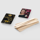 eleganter Abschluss Hand Fan Fächer (Non-assembled)
