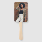 eleganter Abschluss Hand Fan Fächer (Rückseite)