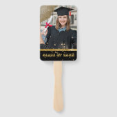eleganter Abschluss Hand Fan Fächer (Rückseite)
