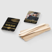 eleganter Abschluss Hand Fan Fächer (Non-assembled)