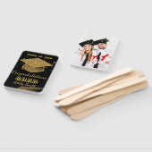 eleganter Abschluss Hand Fan Fächer (Non-assembled)