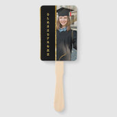 eleganter Abschluss Hand Fan Fächer (Vorderseite)