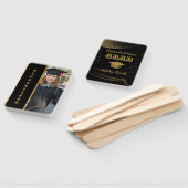 eleganter Abschluss Hand Fan Fächer (Non-assembled)
