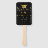 eleganter Abschluss Hand Fan Fächer (Vorderseite)