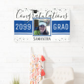 Eleganter Abschluss Herzlichen Glückwunsch Foto Bl Banner (Insitu)