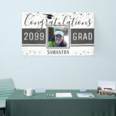 Eleganter Abschluss Herzlichen Glückwunsch Foto Gr Banner (Messeveranstaltung)