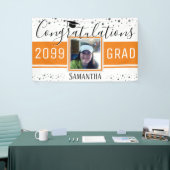 Eleganter Abschluss Herzlichen Glückwunsch Foto Or Banner (Messeveranstaltung)