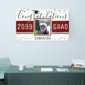 Eleganter Abschluss Herzlichen Glückwunsch Foto We Banner (Messeveranstaltung)