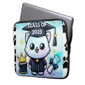 Eleganter Abschluss Kitty Laptopschutzhülle (Vorderseite Links)