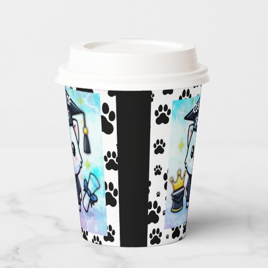 Eleganter Abschluss Kitty Pappbecher (Links)