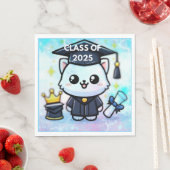 Eleganter Abschluss Kitty Serviette (Beispiel)