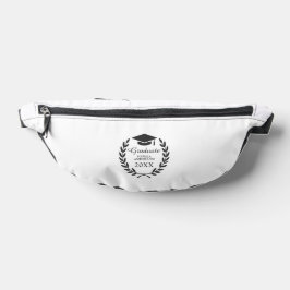 Eleganter Abschluss Laurel Wreath Modernes Minimal Bauchtasche